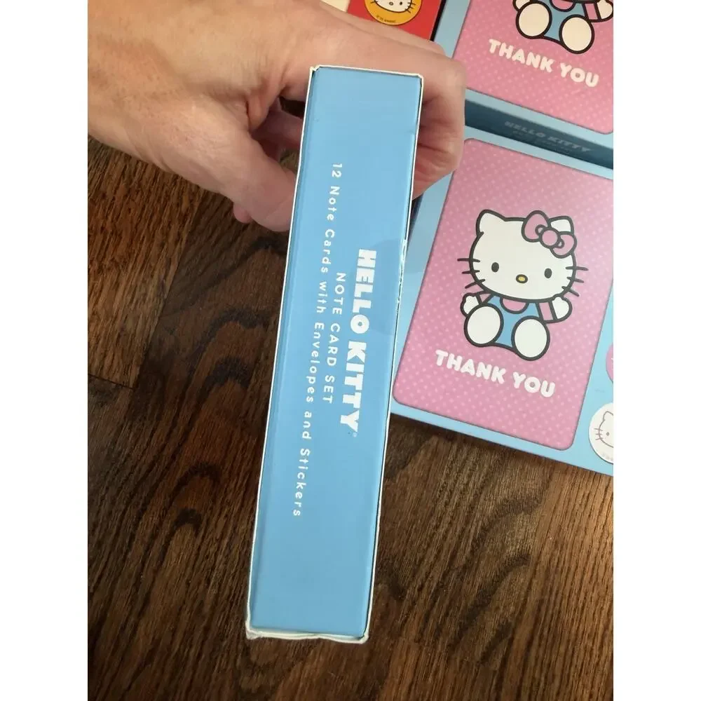 Hello Kitty 4 Boxes Thank You Cards 50 Total NEW NIB NWT
